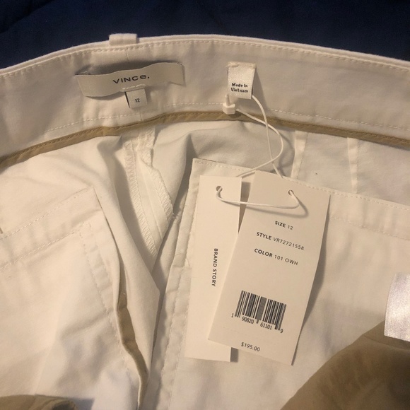 Vince White Pant Size 12 - Picture 2 of 4